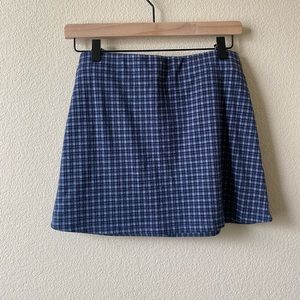 Urban Outfitters Plaid Skirt